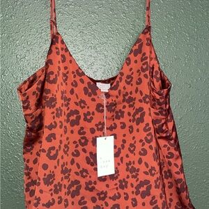 A New Day Women's Leopard Print Top
